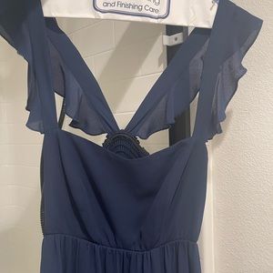 Worn once, professionally dried cleaned after. No stains, tears, marks!